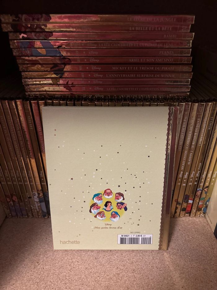 Livre Disney, mes petits livres d’or, Blanche-Neige et les sept nains - photo numéro 2