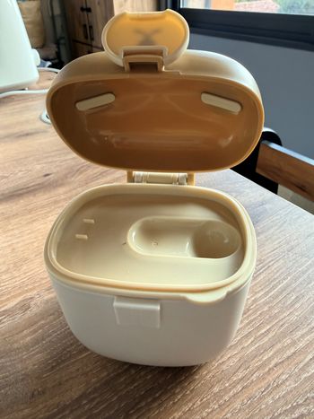 Pot de distributeur de lait en poudre portable