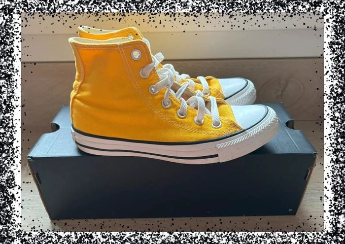 Converse Chuck Taylor All Star Jaune Taille 36 - photo numéro 2