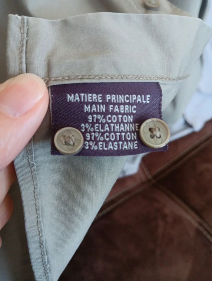 Chemise taupe Burton taille XL 43-44 - photo numéro 4