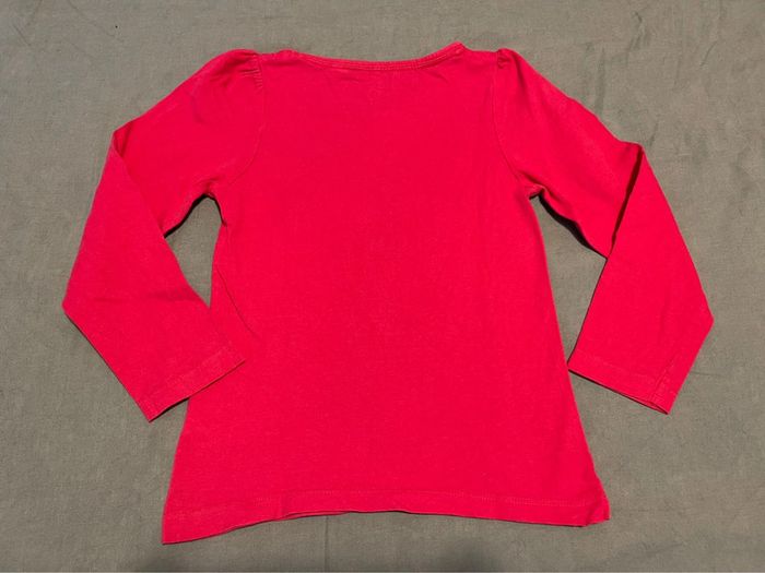 T-shirt manches longues rose avec chats - Palomino - 122 cm - photo numéro 3