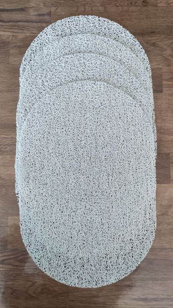 Lot de 6 Sets de table ovales