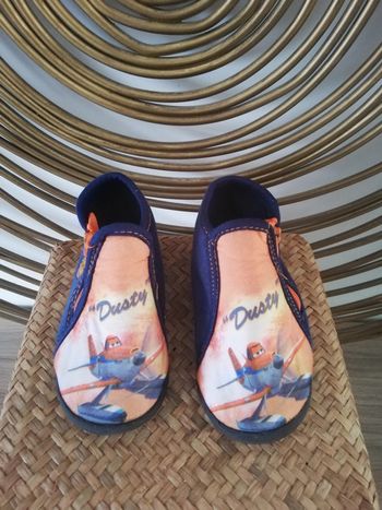 Chaussons Planes à zip T23