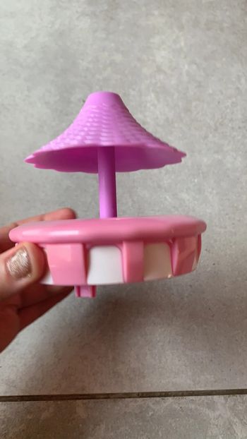 Jouet table tournante miniature pour poupée