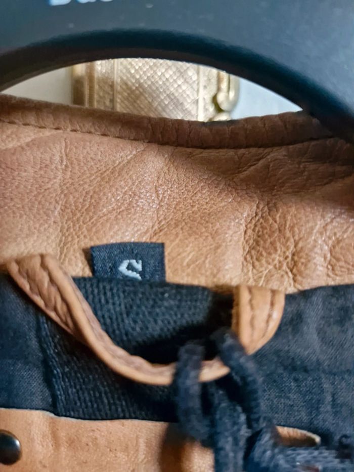 Blouson cuir neuf S Maze - photo numéro 5