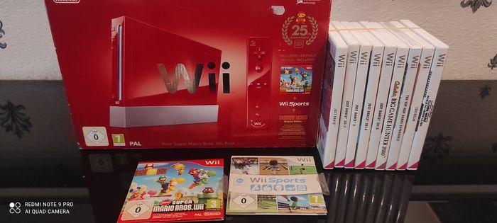 Console de jeux Wii  Rouge neuve - photo numéro 6