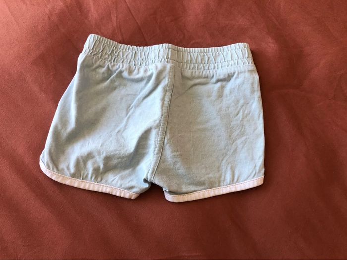 Short bleu ciel - 24 mois - photo numéro 2