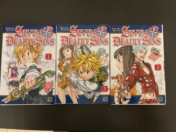 Manga Seven Deadly Sins - 3 tomes - photo numéro 2