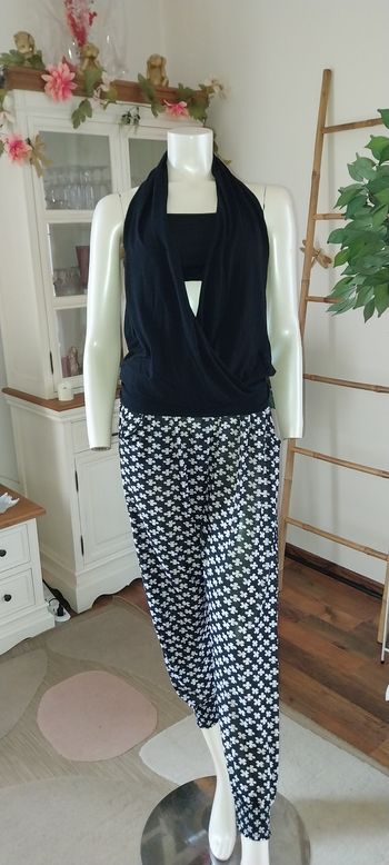 Pantalon/ sarouel fluide bicolore état neuf Taille S/ M