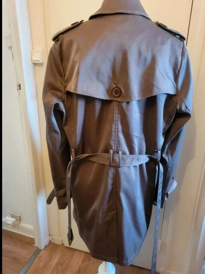 Trench imperméable marron Wangli - Taille XXL - photo numéro 3