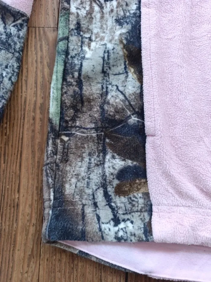 Veste polaire a capuche rose Gamehide camo realtree XL - photo numéro 4