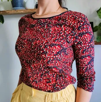 Blouse dos nu Promod 40