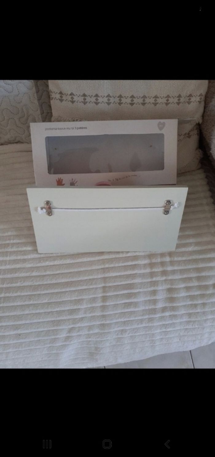 Jolo porte manteau 3 patères chambre bébé fille bebe9 - photo numéro 5