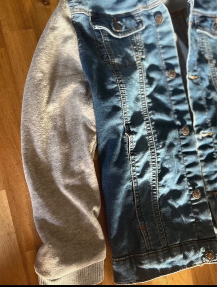 Veste en jeans/tissus de taille 12/13 ans - photo numéro 2