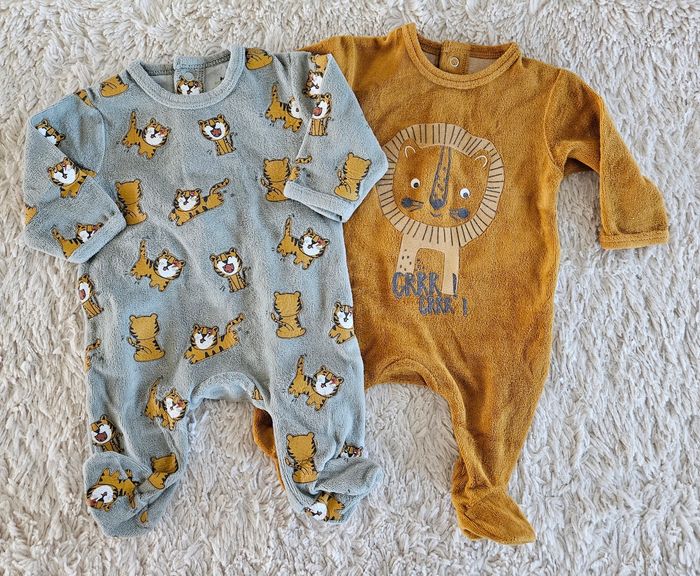 Pyjamas chaud 1 mois