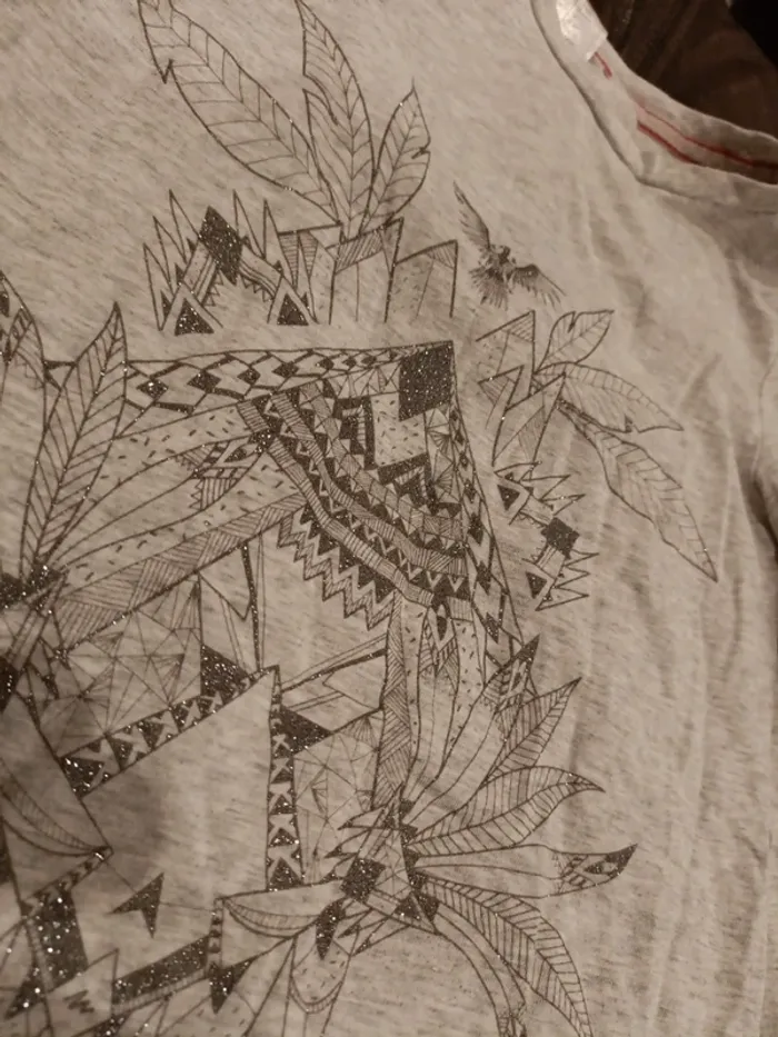 Tee shirt 12 ans quechua paillettes - photo numéro 3