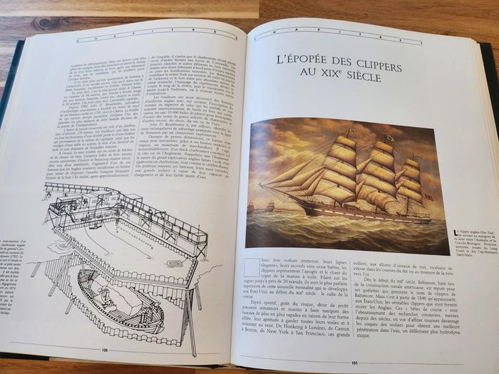 Grand livre Bateaux de toujours Larousse - photo numéro 4