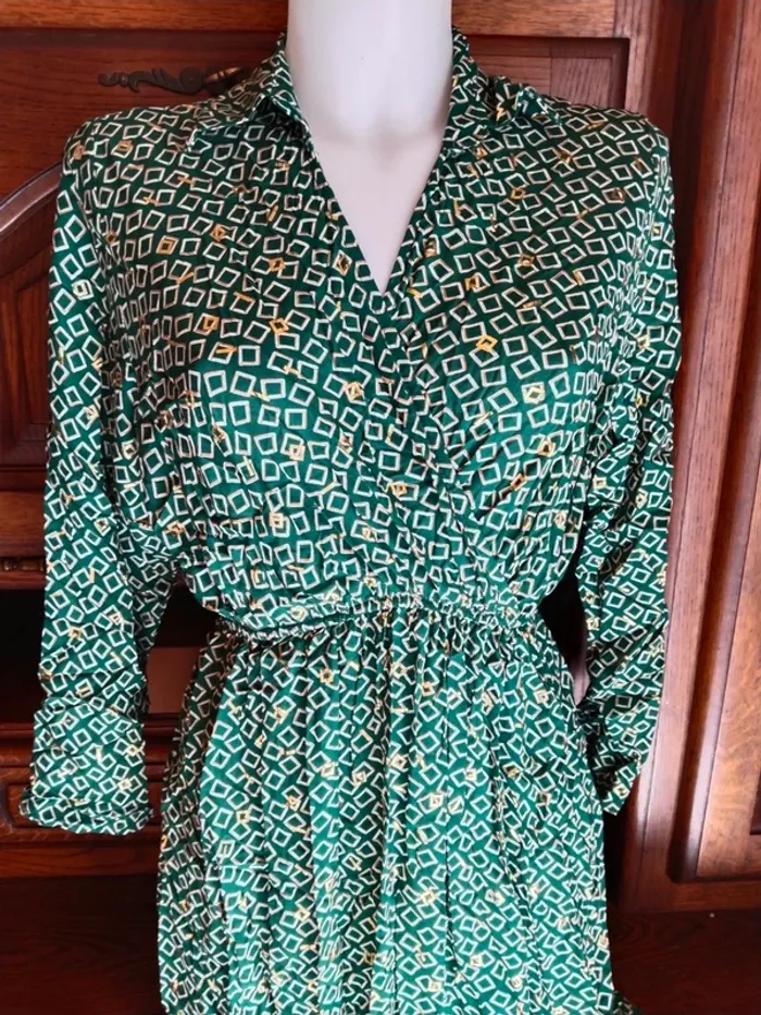 Sublime robe longue femme avec doryres taille L/XL 40 42 - photo numéro 4