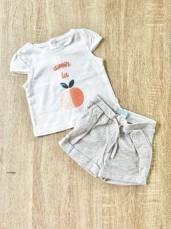 Ensemble été bébé fille