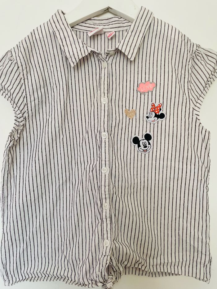 Chemise fille 10 ans Minnie - photo numéro 2