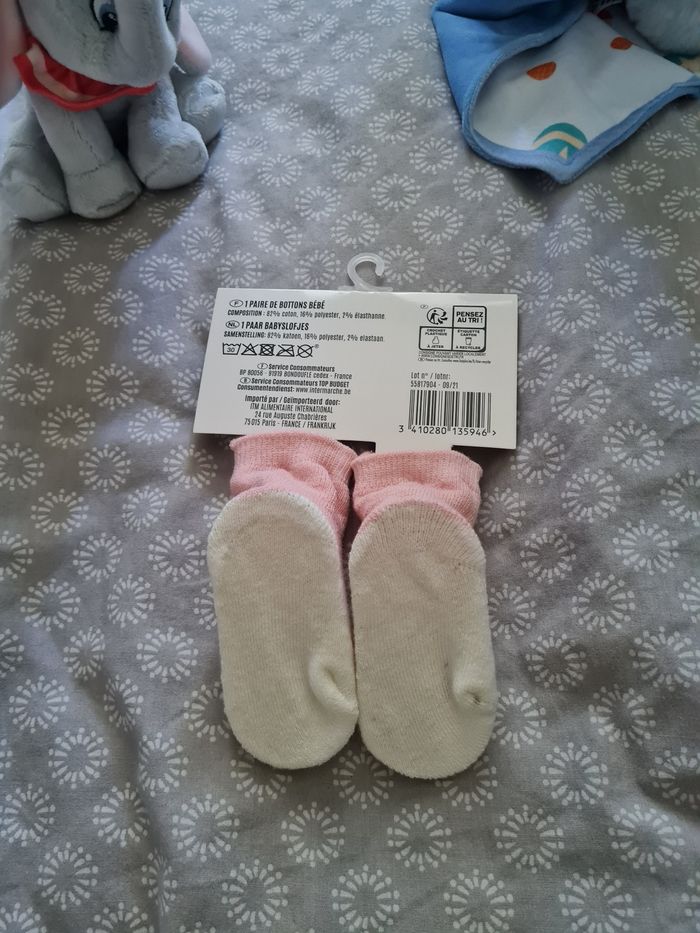 Chaussette bébé - photo numéro 3