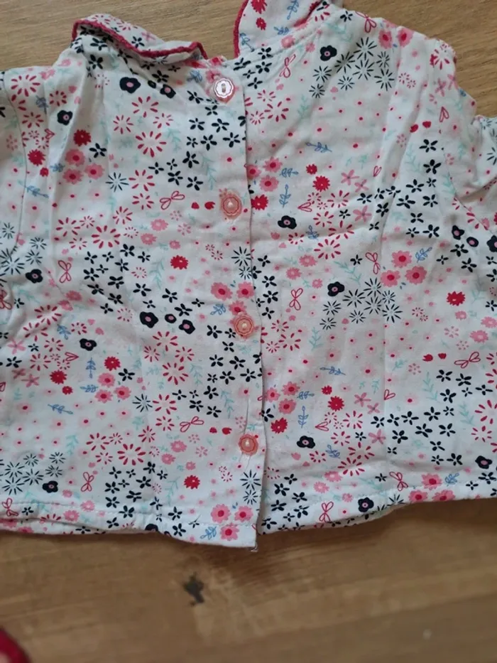 Ensemble DPAM Jupe et Blouse 9 mois - photo numéro 6