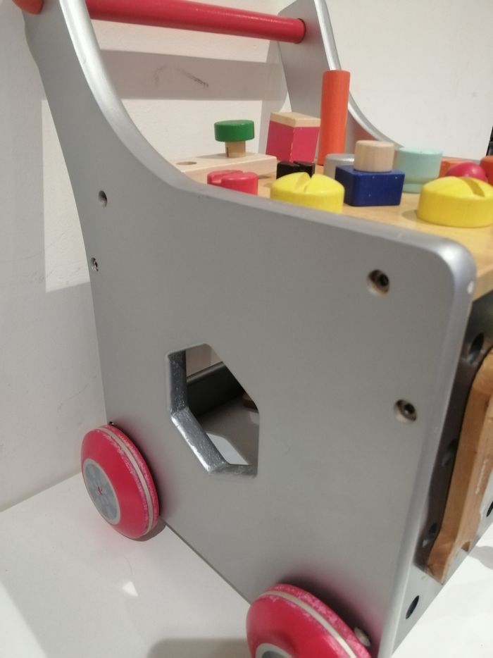 Chariot de marche et de bricolage janod - photo numéro 4