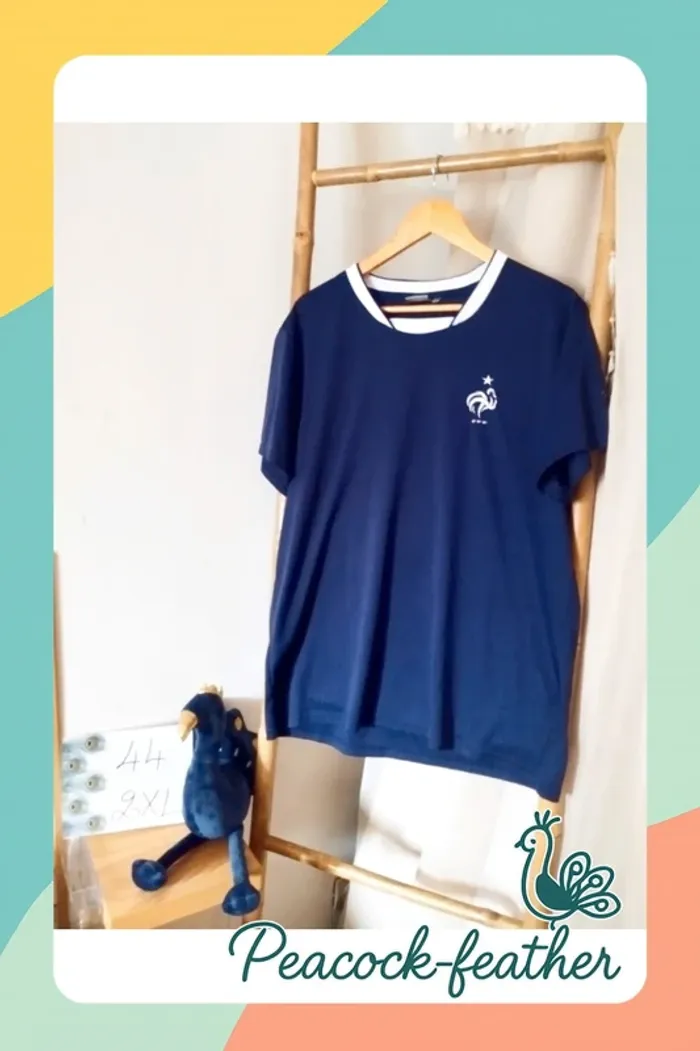T-shirt bleu FFF xxl