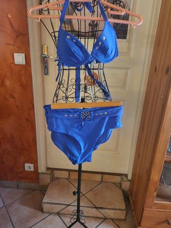 Maillot de bain  charlott 2 pieces taile 38/40