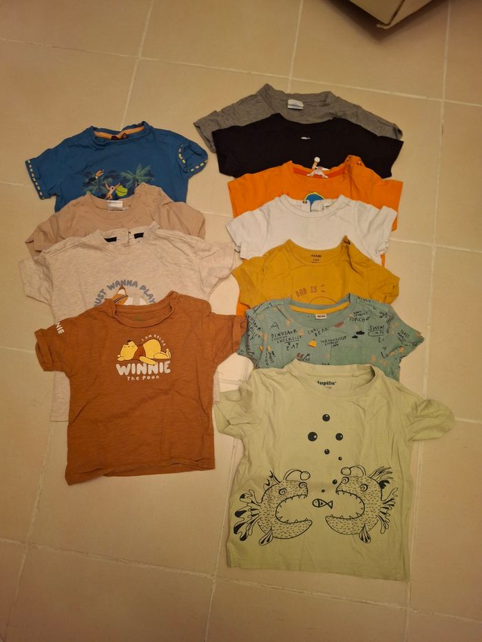 Lot de 11 tee shirt - photo numéro 2