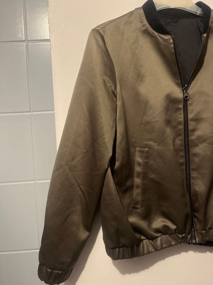 Blouson lège femme satinée - photo numéro 2