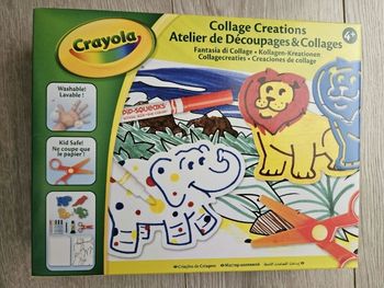 Atelier de découpages et collages crayola