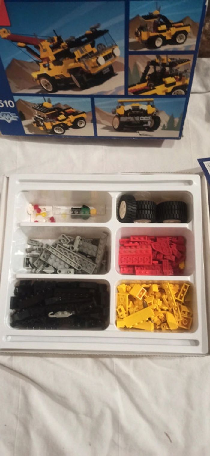 Lego 5510 vintage avec boîte sans notice et incomplet - photo numéro 10