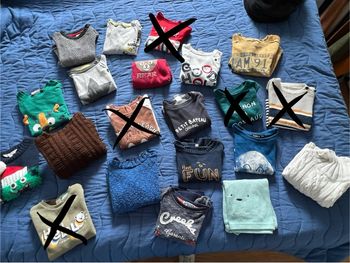 👕 Lot de pulls et sweats garçon 24 mois 👕