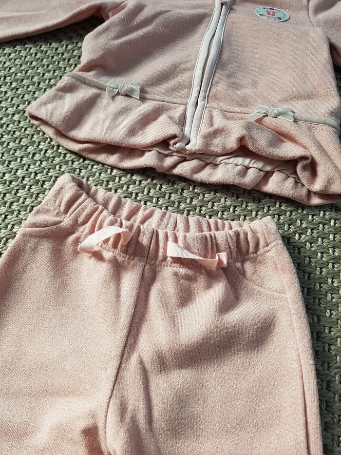 Ensemble gilet + pantalon fille - 6 Mois - photo numéro 5