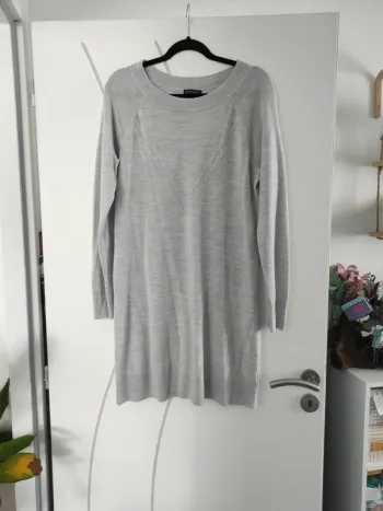 Robe pull mi-saison grise Inextenso Taille XL
