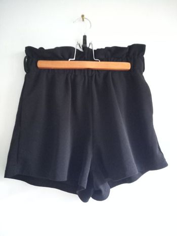 Short taille elastiquée