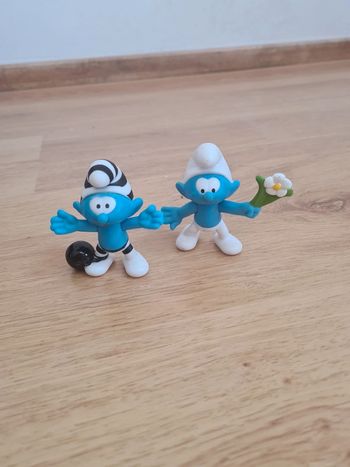 Lot de 2 Schtroumpf