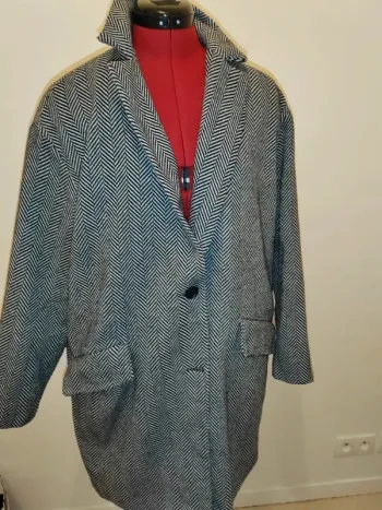 Manteau laine Sarah john