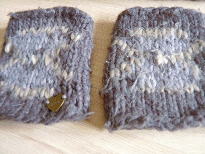 Bonnet + Mitaines Fille 4 ans IKKS chat Taille 52 accessoire hiver TBE - photo numéro 4
