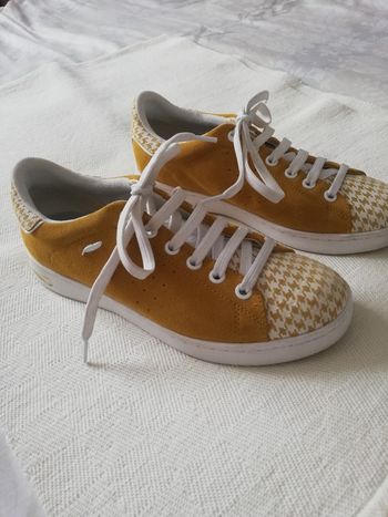 Baskets femme moutarde, 36, GEOX, en très bon état