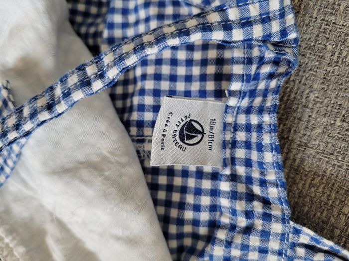 Salopette short  12 mois Petit Bateau - photo numéro 2