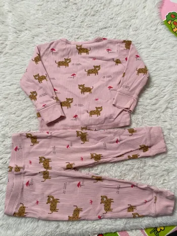 Pyjama rose Léopard 18m Kiabi