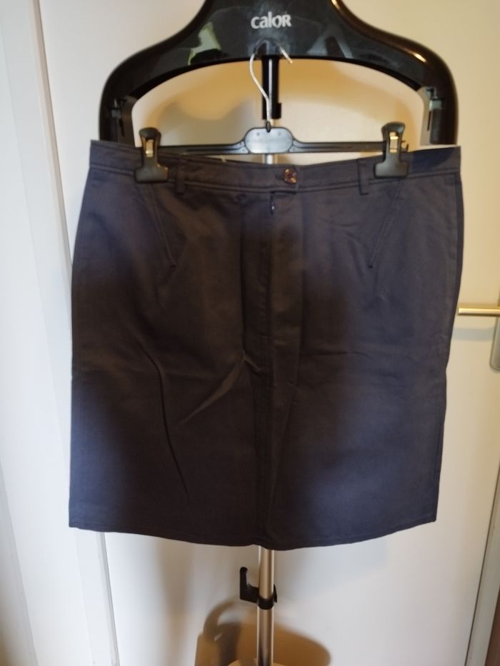 Jupe bleu taille 48 - photo numéro 2