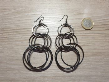 Magnifiques longues b o vintage grands anneaux