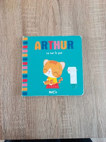 Livre Arthur va sur le pot