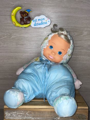 BKN22 doudou poupée 👧🏻 en toile