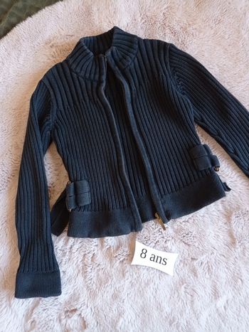 Gilet zippé Okaïdi 8 ans