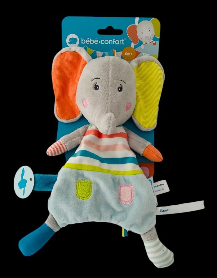 ❤️ B5978 Doudou plat Éléphant BEBE CONFORT Bébé Confort