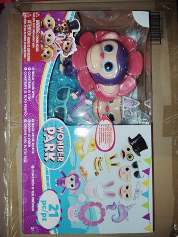 Coffret singe avec accessoires du pays des merveilles 